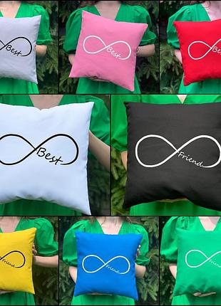 Подушка с принтом - best friends (2007)