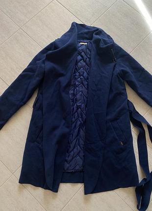 Дитяче темно-синє пальто euromoda.