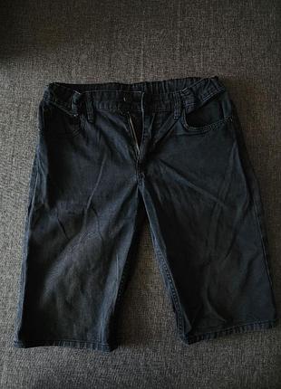 Темно-сині шорти h&m