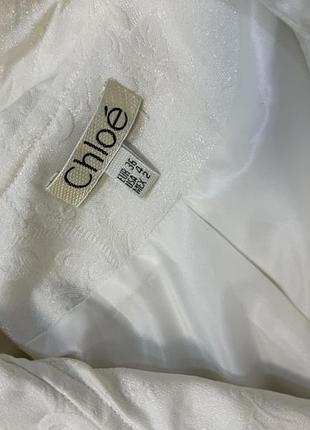 Плащ chloa. білий оригінал 8