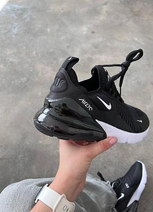 Кросівки nike air max 270 black/white 3