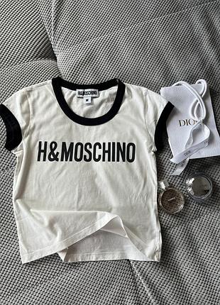 Футболка колаборація h&moschino