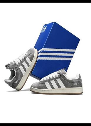 Жіночі кросівки adidas originals campus 00s light grey white