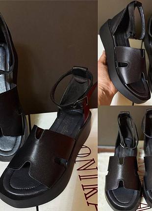 Босоніжки шкіра