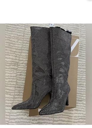 Чоботи zara р.37