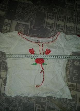 Вышиванка с коротким рукавом 6