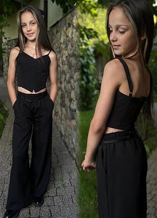 Супер модний костюм для дівчинки р.128-152