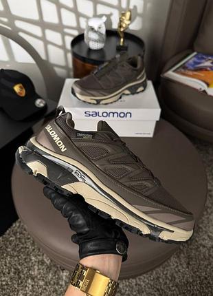 Повсякденні чоловічі зимові кросівки salomon xt-6 expanse ltr gore-tex thinsulate termo