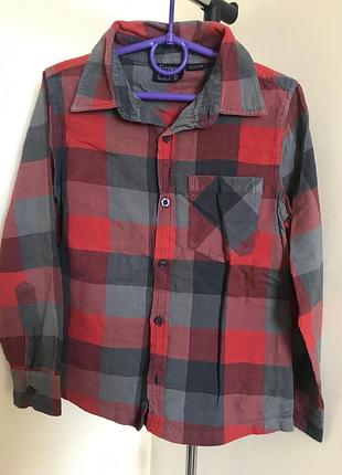 Сорочка бавовняна бренд 122-128