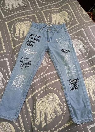 Джинси висока посадка