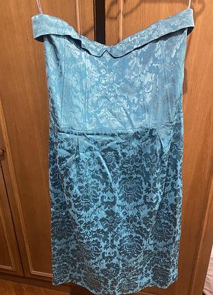 Платье дез бретелей р. 52