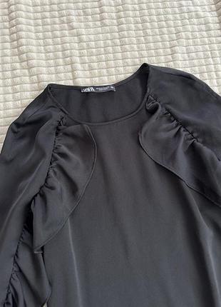 Черное платье zara 3