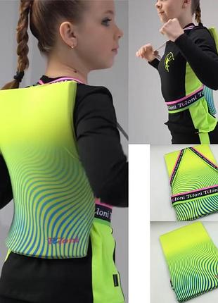 Подушка для растяжки tuloni для спины черепашка для художественной гимнастики танцев чирлидинга спорта