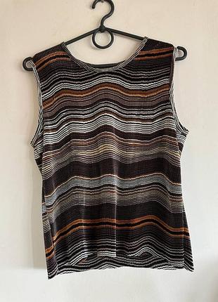 Стильна плісирована блузка в ретро стилі