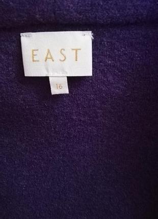 Женский пиджак 100% шерсть фиолетовый,размер евро 16 (48-50размер) от east4 фото