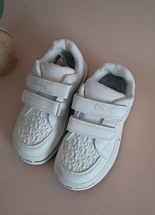 Кеды белые для мальчика кроссовки для школы 2