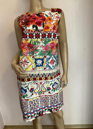 Хлопковое платье от бренда desigual/ l- xl/