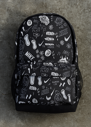 Рюкзак nike logo черный мужской / женский