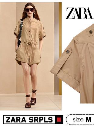 Стильный комбинезон limited edition zara srpls short jumpsuit