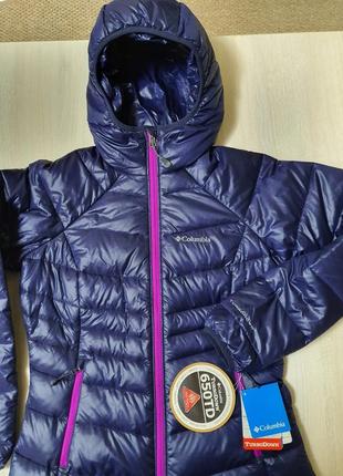 Новая женская зимняя куртка пуховик columbia 650 td turbodown omni-heat2 фото