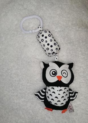 Подвеска погремушка сова