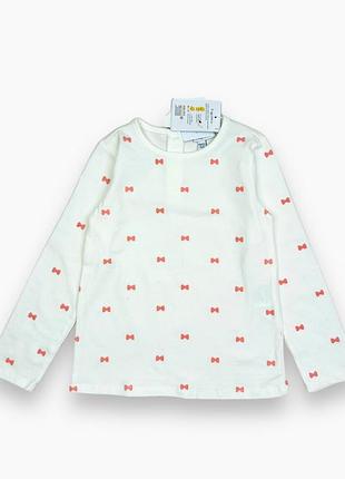 Топ, реглан fagottino mini для девочки на рост 98 см