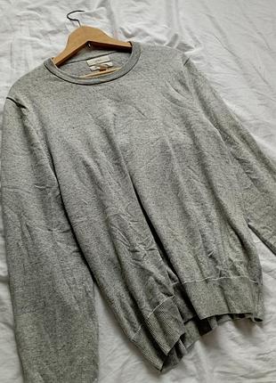 100% бавовна якісний базовий светр з натуральної тканини, бавовняний, однотонний, м'який, теплий, осінній, класичний, зимній, діловий, в офіс, офісний