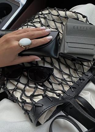 Стильная белая кольца 2