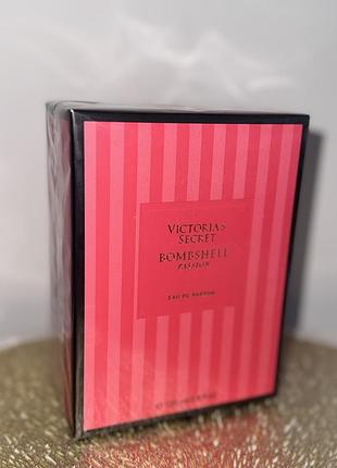Парфуми bombshell passion в блістері нові шлейфові духи victoria’s victoria’s secret