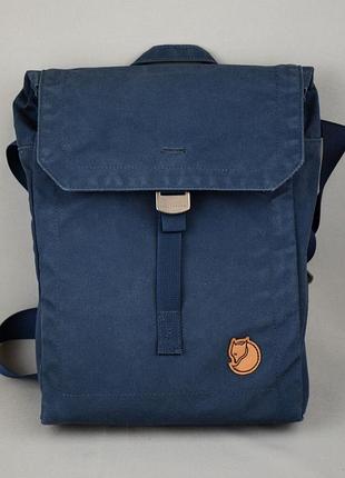 Fjallraven foldsack no.3 g-1000 сумка синя через плече текстиль чоловіча жіноча месенджер брендова оригінал kanken herschel eastpak patagonia timbuk2