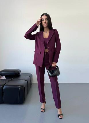Брючний повсякденний костюм