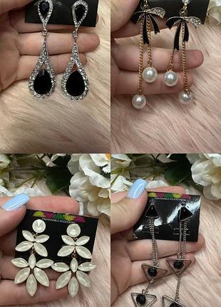 Сережки. біжутерія. прикраси у вуха.