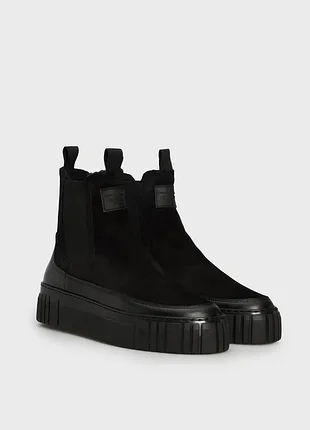 Жіночі чорні замшеві челсі gant snowmont 38
