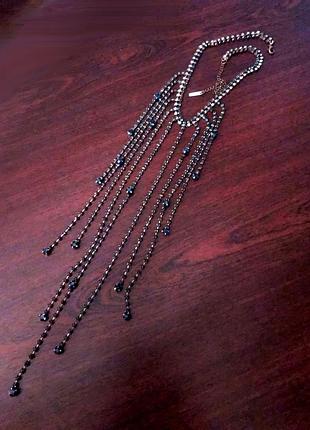 Кольє mohito зі стразами-водоспад 2