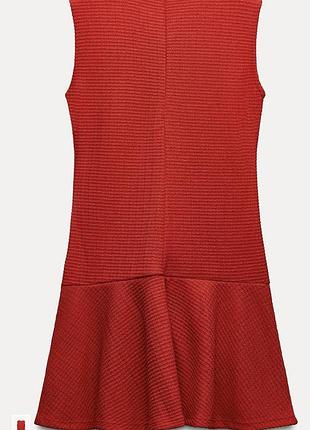 Сукня червона zara 2