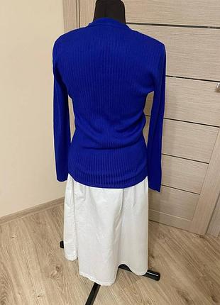 Синий кардиган, блейзер 3