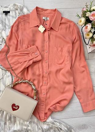 Натуральна персикова сорочка papaya, розмір 12 uk (наш 46)