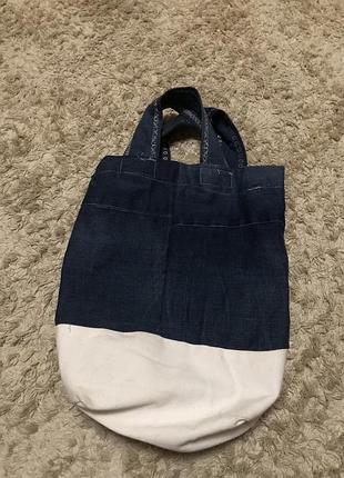 Сумка джинсова