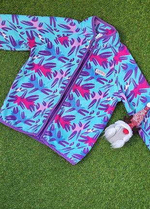 Флисовая кофтина joiks на девочку 128 размера