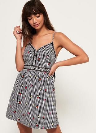 Гарне плаття superdry jessie v-neck cami dress — 16uk
