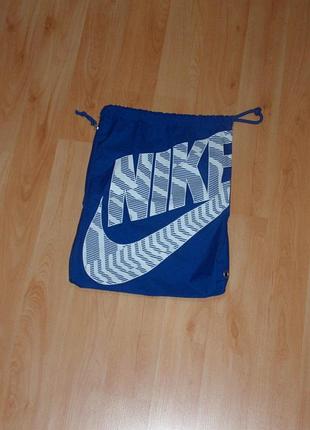 Сумка-мішок nike blue era nsw under bag era swoosh training original 33/42 см рюкзак jordan