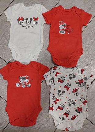 Бодікі для дівчинки 50-56 см