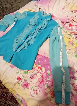 Блузочки для первоклассницы. 5