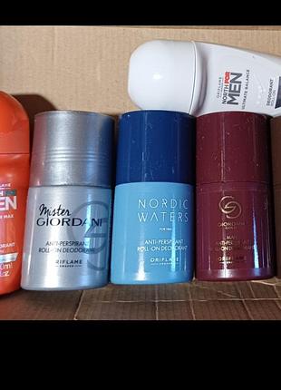 Чоловічі кулькові парфумовані дезодоранти терміни різні 24-25 рік