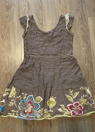 Ivko платье с вышивкой,s