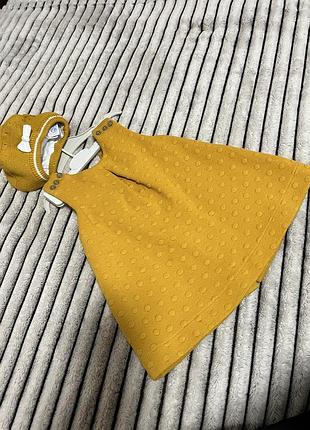 Сукня дитяча 74мм осіння з беретиком