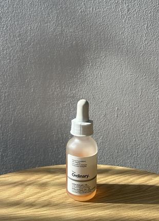 The ordinary пілінг для обличчя lactic acid 10% + ha