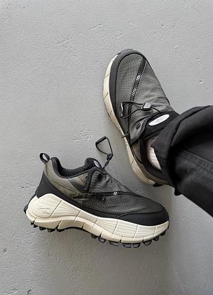 Кроссовки reebok zig kinetica 2.5 edge x spyder khaki/beige termo