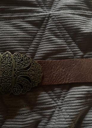 Ремінь кожаний roberto bellido leather