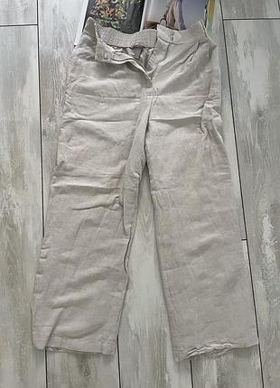 Штани жіночі льон